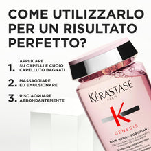Carica l'immagine nel visualizzatore di Gallery, Kérastase, Genesis, Shampoo Professionale Fortificante per Capelli Indeboliti, Capelli Sani e Forti, Con Cellule Native 