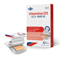 Carica l'immagine nel visualizzatore di Gallery, Vitamina D3 IBSA 1000 UI - 30 Film Orodispersibili