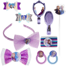Carica l'immagine nel visualizzatore di Gallery, Townley Girl Disney Frozen Kit di Accessori per Capelli per Ragazze, dai 3 Anni in su (20 Pezzi)