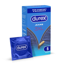 Carica l'immagine nel visualizzatore di Gallery, Durex Preservativi Settebello 3XL, 5 Profilattici Extra-Large