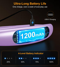 Carica l'immagine nel visualizzatore di Gallery, Gritin 2026 2a Gen Luce per Lettura LED Full Spectrum-Viola