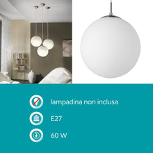 Carica l'immagine nel visualizzatore di Gallery, Eglo lampada a sospensione Rondo, lampada a sospensione a uno punto