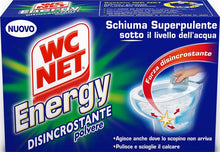 Carica l'immagine nel visualizzatore di Gallery, Wc Net Energy Disincrostante, Detergente Anticalcare in Polvere, 4 Buste