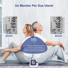 Carica l'immagine nel visualizzatore di Gallery, Gpzon B26 Misuratore di Pressione Braccio bracciale Macchina per polsini BP, Accurato kit automatico per alta pressione 