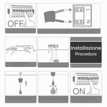 Carica l'immagine nel visualizzatore di Gallery, Aigostar Lampada a Sospensione in Silicone,Lampada Sospensione con 100cm Cavo,Portalampada E27 Compatibile con Paralume,
