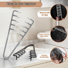 Carica l'immagine nel visualizzatore di Gallery, Pettine Denti Larghi,Pettine per Capelli Ricci Texture,Strumento Volumizzante per Radici,Uomini e Donne Accessorio per l