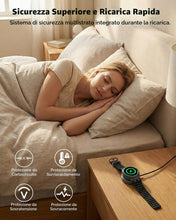 Carica l'immagine nel visualizzatore di Gallery, Caricatore USB-C/USB-A Compatibile con Samsung Galaxy Watch 8/7/6