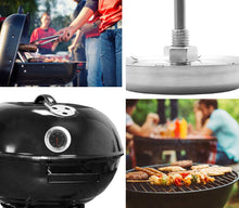 Carica l'immagine nel visualizzatore di Gallery, HomeTools. - Termometro analogico per barbecue, resistente alla temperatura, per BBQ e affumicatore, diametro 5 cm, rang
