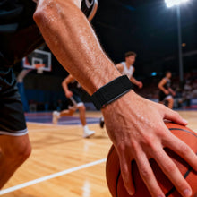 Carica l'immagine nel visualizzatore di Gallery, SimpleThings Bracciale Amazfit Helio Strap, cinturino elastico in nylon, regolabile, compatibile con Zepp Amazfit Helio 
