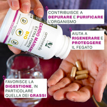 Carica l'immagine nel visualizzatore di Gallery, Cardo Mariano BIO | Extra Forte 1350mg / giorno, integratore con Silimarina | 120 capsule da 450mg | Disintossicazione d