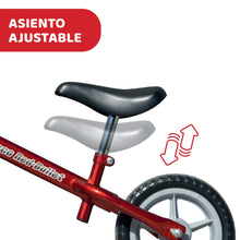 Carica l&#39;immagine nel visualizzatore di Gallery, Chicco Red Bullet Bicicletta Bambini Senza Pedali 2-5 Anni, Bici Senza Pedali Balance Bike per l&#39;Equilibrio, con Manubrio e Sellino Regolabili, Max 25 Kg, Rosso - Giochi Bambini 2-5 Anni