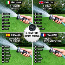Carica l'immagine nel visualizzatore di Gallery, Idroeasy, Tubo Acqua Giardino Estensibile da 15 Metri - 1/2" Made in Italy