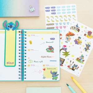Grupo Erik: Diario Scuola 2024 2025 Stitch, Agenda settimanale A5 12 mesi, 14,8x21 cm, Agenda Disney Stitch 2024 2025, Diario Stitch 2024-2025, Cancelleria Stitch