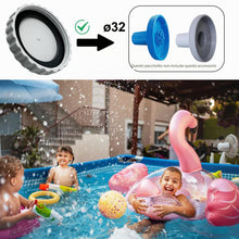 Carica l'immagine nel visualizzatore di Gallery, Set di 2 tappi invernali per piscine, resistenti al gelo e a tenuta stagna, 2 pezzi con guarnizione, tappi invernali per