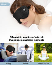 Carica l'immagine nel visualizzatore di Gallery, arboleaf Maschera Occhi Riscaldante, 3 Livelli di Maschera Termica