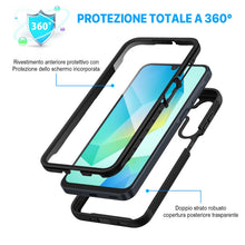Carica l'immagine nel visualizzatore di Gallery, CENHUFO Cover Samsung Galaxy A16 4G/5G / A17 4G/5G / A26 5G, 360 Gradi Antiurto con Protezione Schermo Integrata, Rugged
