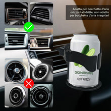 Carica l'immagine nel visualizzatore di Gallery, Set di 2 Portabicchieri Auto per Bocchette dell'Aria