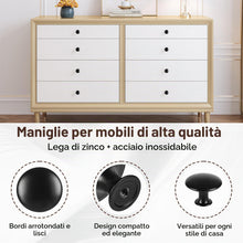 Carica l'immagine nel visualizzatore di Gallery, Vortix 15 pezzi Pomelli per Mobili Vintage,Maniglie vintage per armadio, Pomelli cucina in metallo, ideali per cassetti,