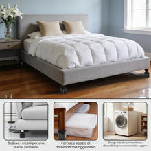 Carica l'immagine nel visualizzatore di Gallery, 12 Pezzi Piedini per Lavatrice Rialzo Letto Impilabile, Regolabili Piedini per Letto Contenitore, Rialzo per Mobili per 