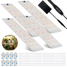 Carica l'immagine nel visualizzatore di Gallery, Journeyside 4 Pezzi Lampada per Piante,540 LEDs Lampade per Piante da Interno,10 Luminosità Lampada per Piante Spettro C