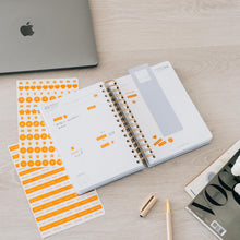Carica l&#39;immagine nel visualizzatore di Gallery, Kokonote: Agenda Giornaliera 2024-2025 Soft Lavander, Diario Scolastico A5 14,8x21 cm, Daily Planner 2024 2025 Muse, Agenda Universitaria 2024 2025, Diario scuola 2024 2025 superiori o medie