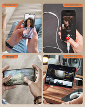 Carica l'immagine nel visualizzatore di Gallery, MoKo Adattatore Audio da Lightning a USB C per Cuffie
