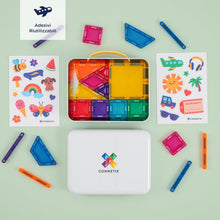 Carica l'immagine nel visualizzatore di Gallery, CONNETIX Piastrelle Magnetiche Travel Mini Pack, 32 Pezzi