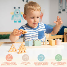 Carica l'immagine nel visualizzatore di Gallery, Sweety Fox - Giochi Montessori 2 anni - Giocattoli da Impilare e Ordinare