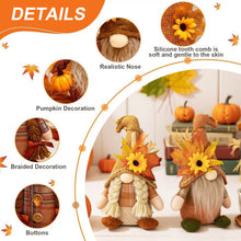 Carica l'immagine nel visualizzatore di Gallery, CHARMNAIL Lutino di Decorazione Autunnale, Set da 2,Peluche &amp; Tessuto di qualità, Design Senza Volto, per Casa, Albero di Natale, Ringraziamento