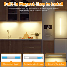 Carica l'immagine nel visualizzatore di Gallery, Luce Armadio LED, Armadio Led con Sensore di Movimento, Sottopensile Cucina