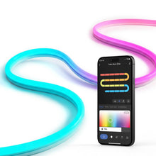 Carica l'immagine nel visualizzatore di Gallery, Calex Striscia LED Neon Flex Smart, 2m, RGBIC, WiFi App