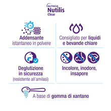 Carica l'immagine nel visualizzatore di Gallery, NUTILIS CLEAR, Addensante in Polvere, Gusto Neutro, 175g