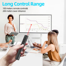 Carica l'immagine nel visualizzatore di Gallery, Presentatore Wireless Telecomando Clicker Presentazioni Puntatore Slide