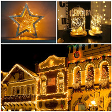 Carica l'immagine nel visualizzatore di Gallery, Stringa Luci Led, 30M 300Led IP65 Impermeabile Catene Luminose Rame, Illuminazione Decorazioni per Natale, matrimonio, f