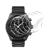 Carica l'immagine nel visualizzatore di Gallery, Protezione in Cristallo per Moonswatch, Protettore Schermo Anti-Graffio in TPU Morbido Compatibile con Swatch Omega Moon