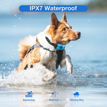 Carica l&#39;immagine nel visualizzatore di Gallery, MASBRILL Collare Antiabbaio, Collare Antiabbaio Ricaricabile per Cani di Piccola Media Grande Taglia, Dispositivo Antiabbaio con Suono e Vibrazione 7 Livelli di Sensibilità - Blu