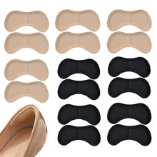 Carica l'immagine nel visualizzatore di Gallery, Cuscini per tallone Pad Heel,di cuscinetti per il tallone,8 paia comodi cuscinetti per il,soletta autoadesiva per la cur