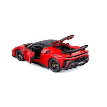 Carica l'immagine nel visualizzatore di Gallery, BBURAGO - Ferrari SF90 XX Stradale, Auto Diecast in Scala 1:24, Replica Dettagliata della Supercar, Porte e Bagagliaio A
