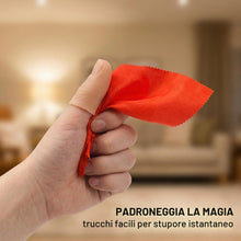 Carica l'immagine nel visualizzatore di Gallery, Set Trucchi di Magia 2x Pollice Finto, 2x Fazzoletto di Seta – Trucchi Facili e Sorprendenti per Principianti, Bambini e