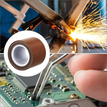 Carica l'immagine nel visualizzatore di Gallery, QWORK® Nastro Teflon 50mm x 10M - Nastro Adesivo Alte Temperature 300°C in Fibra di Vetro - 0.13 mm Spessore