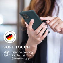 Carica l'immagine nel visualizzatore di Gallery, kwmobile Cover per Oppo Find X5 (5G) Custodia - Back Case per Smartphone in Silicone TPU - Protezione Gommata - ardesia 
