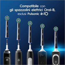Carica l'immagine nel visualizzatore di Gallery, Oral-B Testine di Ricambio, Cross Action, Nere, 16 Ricambi