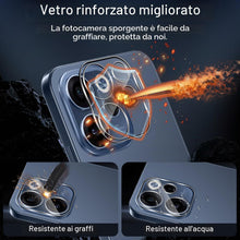 Carica l'immagine nel visualizzatore di Gallery, Pellicola Vetro Temperato per OPPO Reno 15 F 15F/15 FS 15FS (4G/5G), 2 Pezzi Pellicola Fotocamera e 2 Pezzi Pellicola Pr