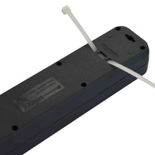Carica l'immagine nel visualizzatore di Gallery, Electraline 62067 Multipresa per UPS con 6 posti bivalenti 10/16A con Interruttore di Sicurezza, Spina ingresso tipo VDE