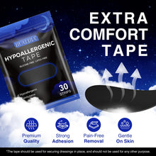 Carica l'immagine nel visualizzatore di Gallery, Cerotti Bocca per Dormire, 30 Pezzi Mouth Tape for Sleeping, Comodi Anti Russare Cerotti per la Bocca per Dormire, Migli