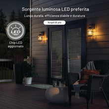 Carica l'immagine nel visualizzatore di Gallery, 5 lampadine LED E27 con sensore di movimento, lampadina LED con sensore di movimento PIR lampada 12W bianco caldo 2700K 