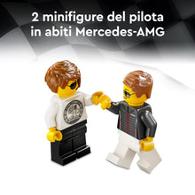 Carica l&#39;immagine nel visualizzatore di Gallery, LEGO Speed Champions Mercedes-AMG G 63 e Mercedes-AMG SL 63, Macchine Giocattolo da Costruire, 2 Modellini di Auto per Bambini e Bambine da 10 Anni con Minifigure di Piloti, Regalo di Compleanno 76924