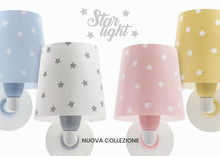 Carica l'immagine nel visualizzatore di Gallery, Dalber lampada applique da parete per bambini Star Light Stelle rosa