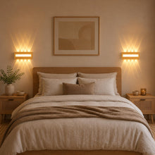 Carica l'immagine nel visualizzatore di Gallery, 2 pezzi Applique LED da Parete Interno 12W 3000K Bianco Caldo