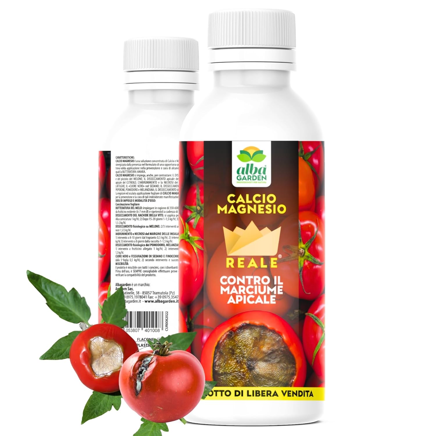 Albagarden - Calcio Per Pomodori Liquido Concime Orto Nitrato Di Calci   Ilgrandebazar.it